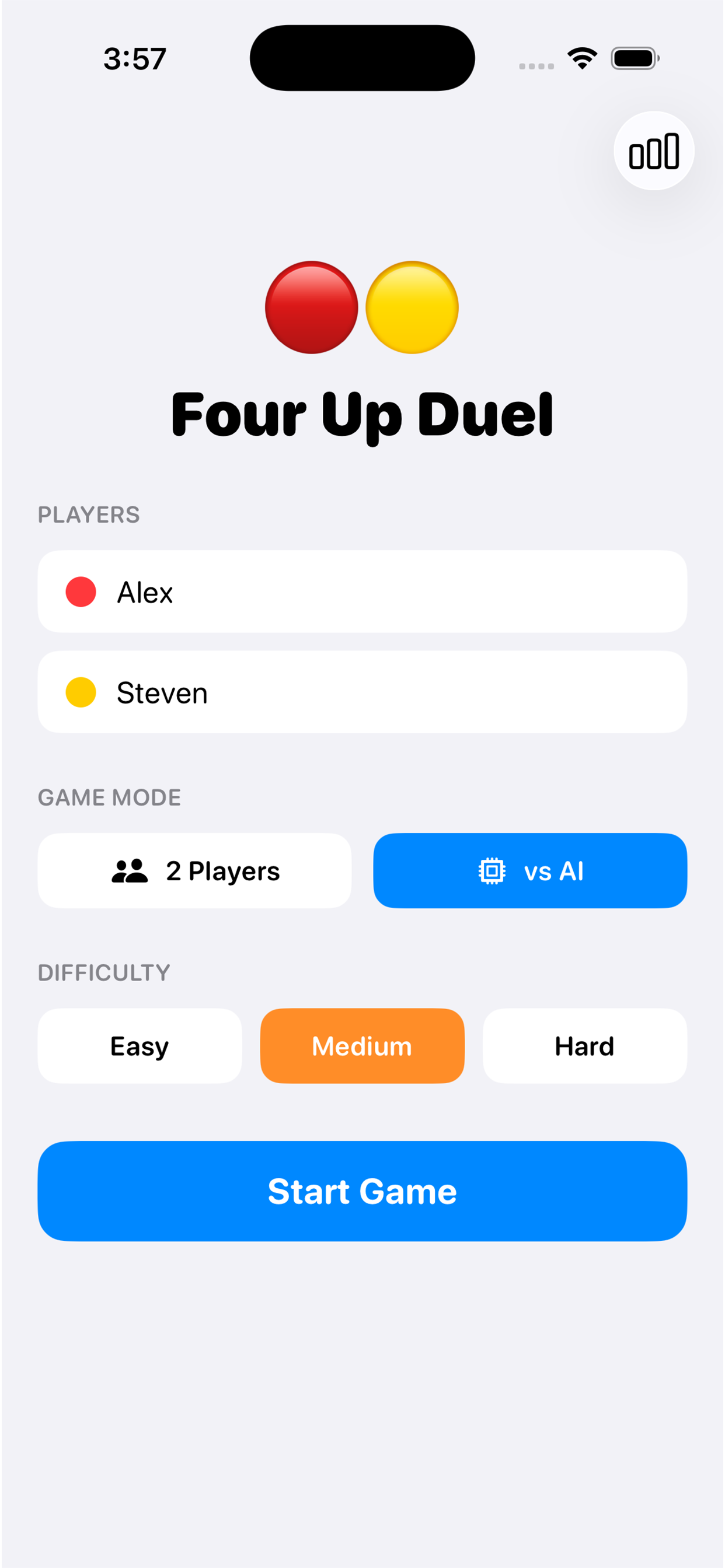 Four Up Duel screenshot 3